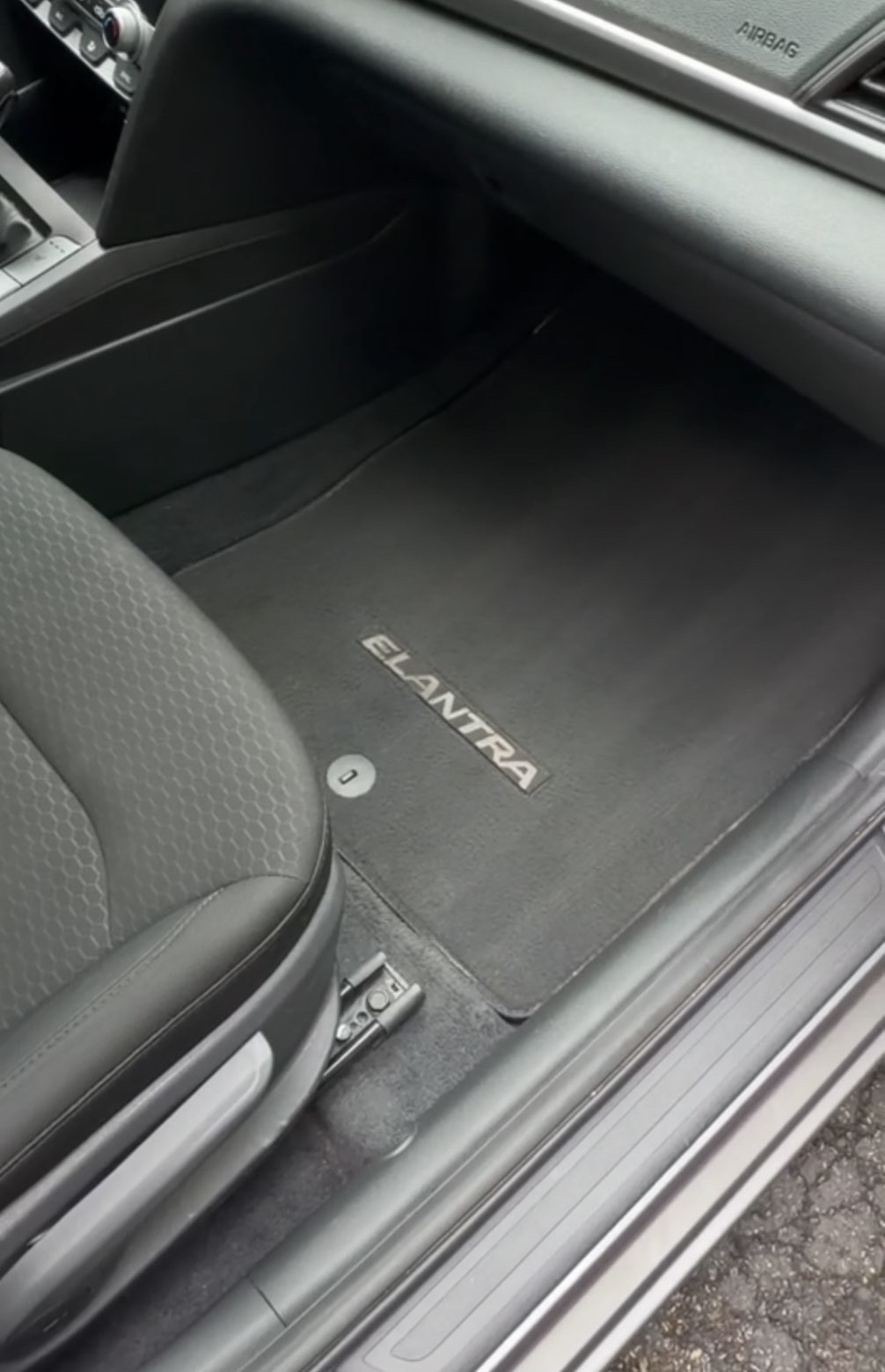 Customer car interior after detail